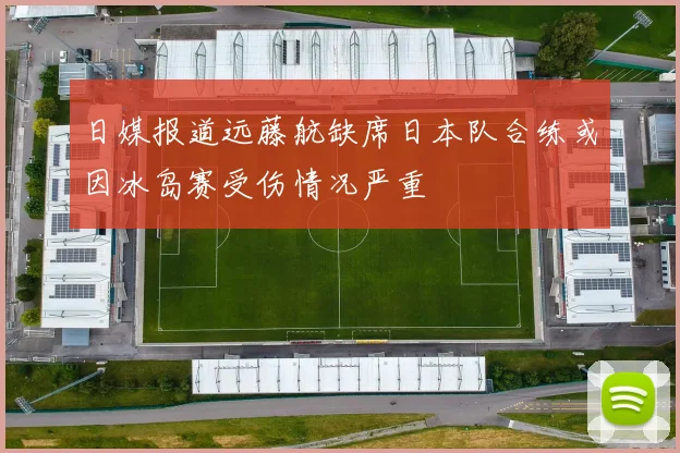 日媒报道远藤航缺席日本队合练或因冰岛赛受伤情况严重